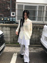 エアリーシアーシャツ