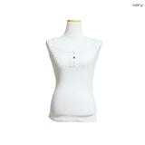 (3color) Star Button Slub Sleeveless Tee