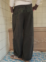 Rosie fleece pants / khaki