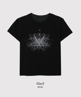 CT モダルプリント半袖クロップTシャツ (4color)