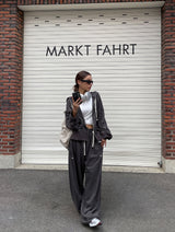 (UNISEX) FWバルーンクロップフード