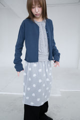 flower see-through banding skirt(3colors)