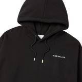 25SS NOISE MOTION LOGO HOODIE BLACK
