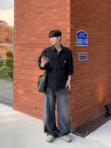 MR Dat long wide Denim