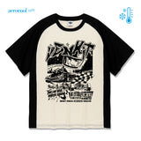 ライクレーシングラグランTシャツ