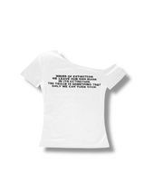 ウェーブショルダーTシャツ