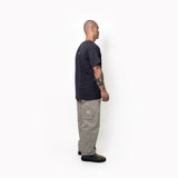 23SS BLACK TAPE T - CHARCOAL
