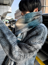 24FW ニューバーレルチェックマフラー