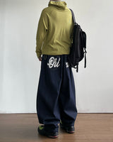 Gets High-neck Waffle Hoodie