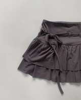 named strap frill skirt (3color)
