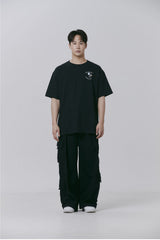 FMW フラワーロゴ Tシャツ - ホワイト