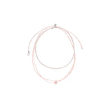 [925 SILVER] Pastel String Necklace (3colors)