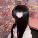フルッフィーヘアクリップ ヒメハート
