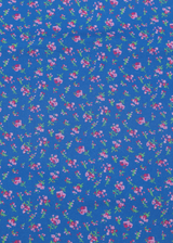 Flower Skirt - Blue