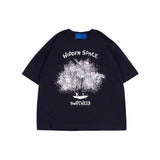 エデンツリーラグランショートスリーブTシャツ (UNISEX)_SYS7TS02BK