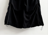 Oz American flag No. 80 ping-pong string line wide pants
