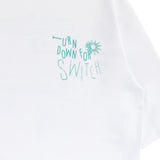 ターンダウンスウェット半袖Tシャツ(UNISEX)_SYS3TS04WT