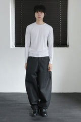 diagonal long sleeve