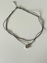 Double Layer Donut Necklace (1color)