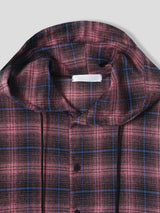 Venny Check Hooded Shirt (3color)