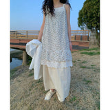 relief flower dress