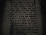 Text Washing Half Sleeve