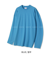 Logane USA Supima cotton overfit long sleeve tee