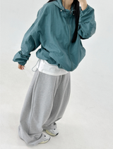 2000SOLD❤SIDE-PINTUCK PANTS