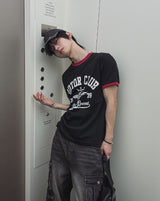 ハイモーターリンガー半袖Tシャツ