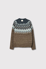 Feather round knit 4color