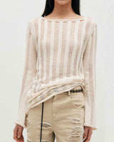 Loose Gauge Knit _ IVORY