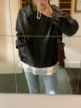 [MADE] Lilton Leather Suede Blouson