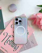 [MADE]FADE シルバーエポキシ MagSafe iPhoneケース