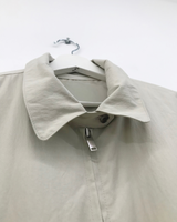 Petit check frill blouson (2color)