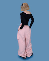 damage boxy pants (3color)
