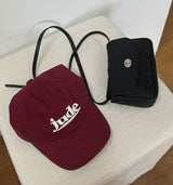 New jude logo cap burgundy