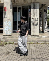 Roven Pintuck Curved Sweat Pants
