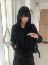 へリンフリルプリーツミディスカート