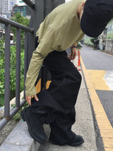 Stain Non-Fade Flare Denim Pants 2C