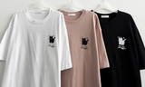 Surprised cat loose fit short sleeve