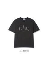 フューチャーセミクロップ半袖Tシャツ (4 Colors)