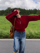 [BELLIDE MADE] Heartbeat, Basic Round Knitwear