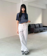 PIGMENT CROP HALF T-SHIRT [5color]