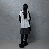 SLIP NECK BUTTON TOP