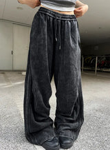 Track Wide Sweatpants