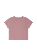 Dust pink ロックバンド クロップTシャツ