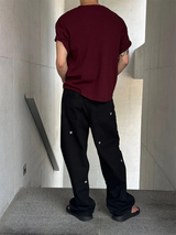 [S/S] Waffle regular crop t-shirts(5color)