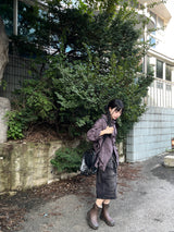 Rui Vintage Wine Check Shirt