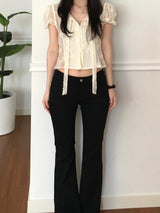 Puff Blouse (2 colors)