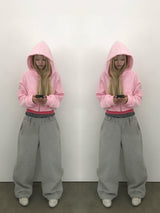 トランクレイヤードワイドパンツ
